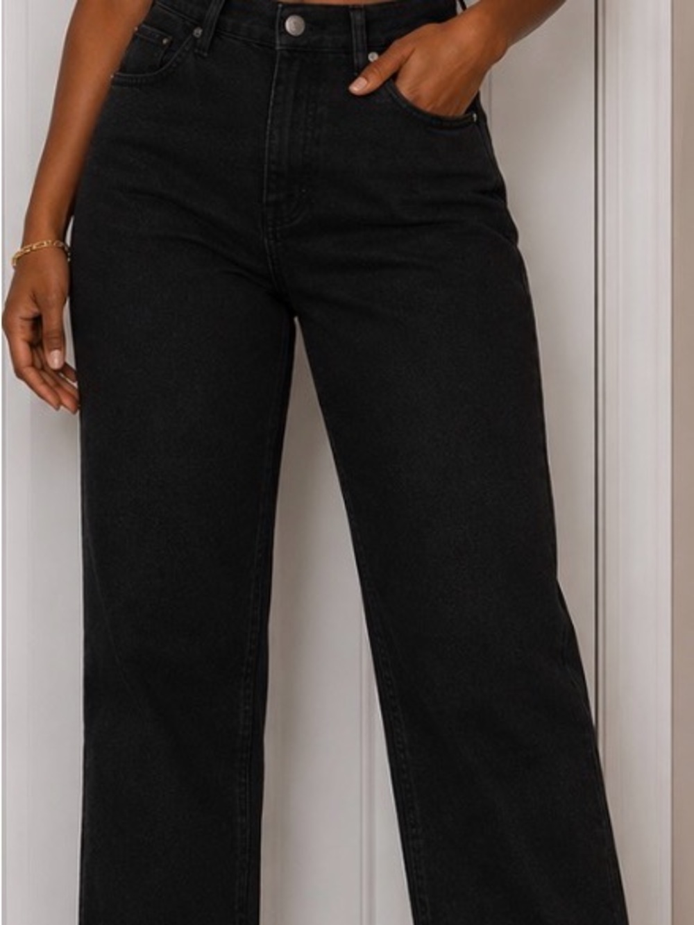 Extra High-Rise Tall Black Straight Leg Women’s Jeans